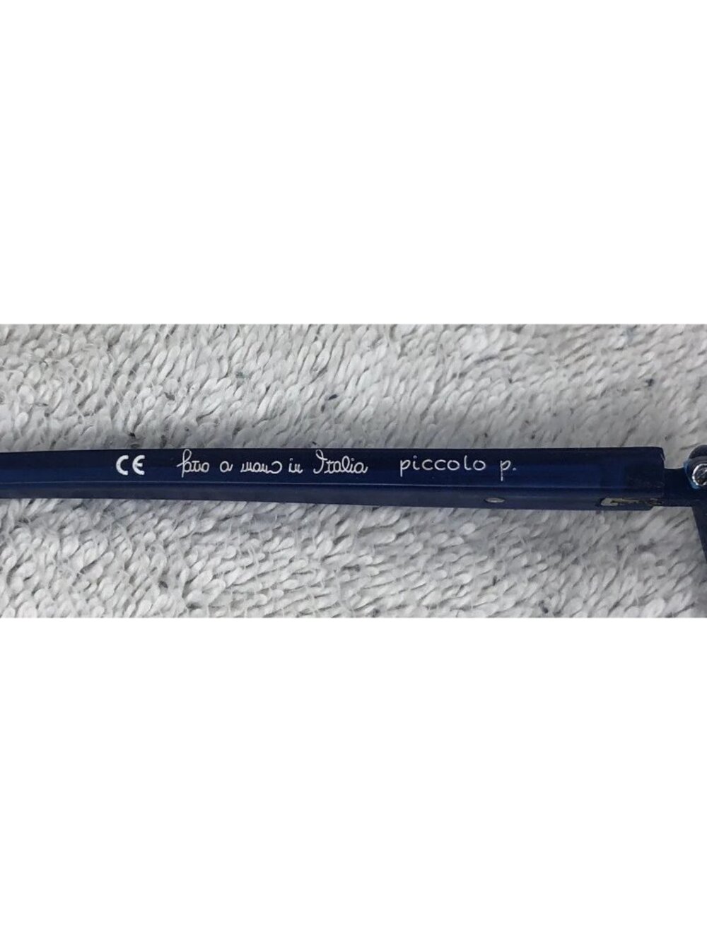 Piero Massaro “Piccolo P.” PP002 185 Blue Children’s Eyeglasses Frames 44-22-135 - Picture 7 of 13